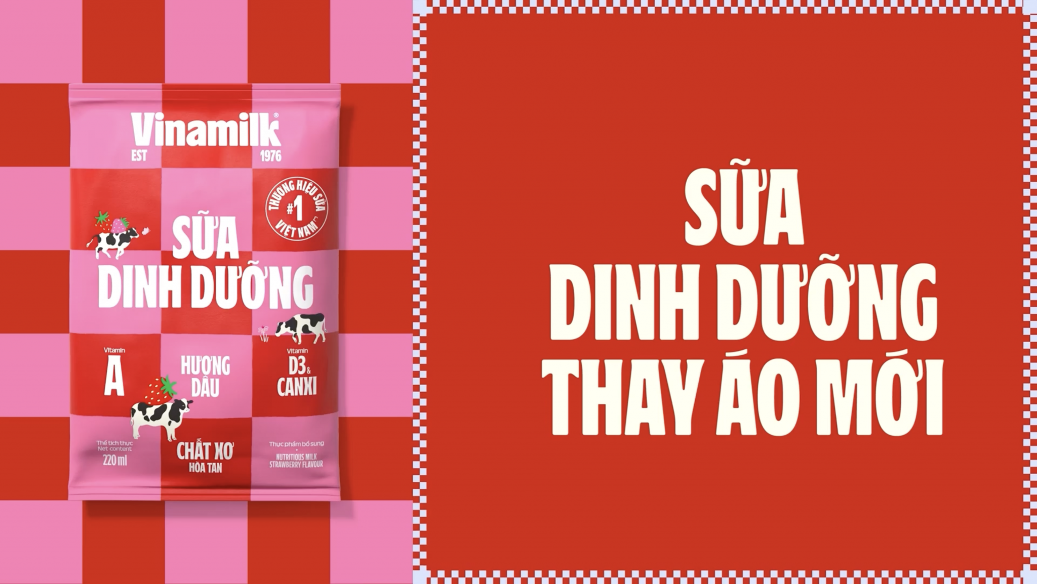 VINAMILK NUTRITIOUS MILK - Climax Creatology. Create growth from good.